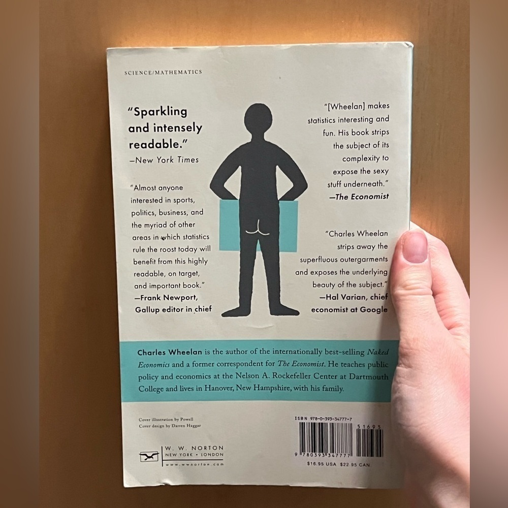Naked Statistics Paperback Book - Picture 2 of 3